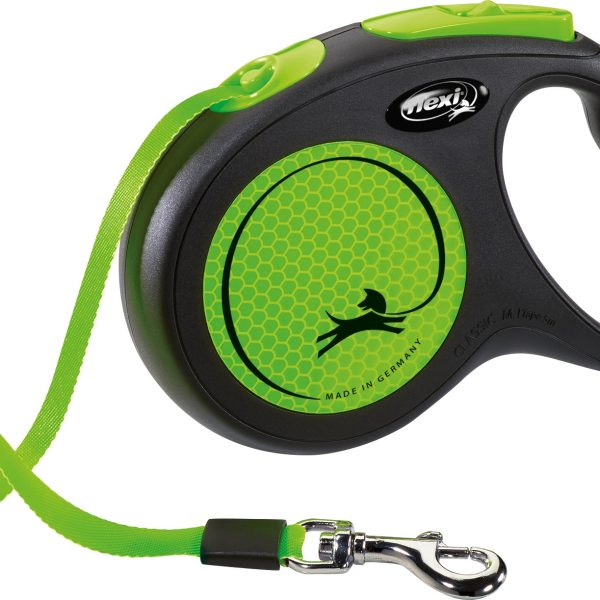 Lesa Flexi Banda, M: 5m/25 kg Verde Neon, 209324