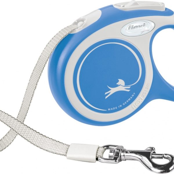 Lesa Flexi Banda New Comfort, XS: 3m, albastru, 213302