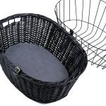 Cos Nuiele 50x41x35 cm pentru Bicicleta Negru 2818