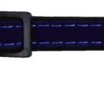 Zgardă catifelată cu clopoțel și strasuri