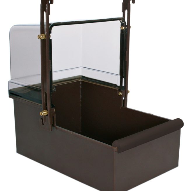 Cadita Reglabila Acoperita pentru Papagali 23x15x26 cm 5404