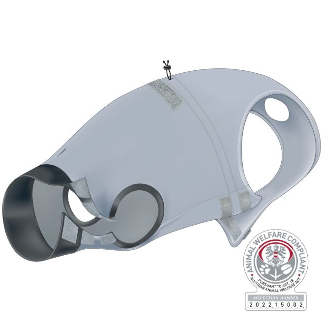 Protecție pentru câini M 45cm gri