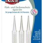 Picături antiparazitare naturale pisică 2-8luni 3x0.6ml