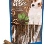 Sticksuri mono-proteice-insecte pentru căini alergici 80g
