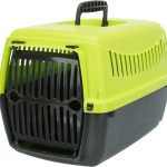 Cușcă Capri transport animale XXS:26x25x39cm verde/antracit