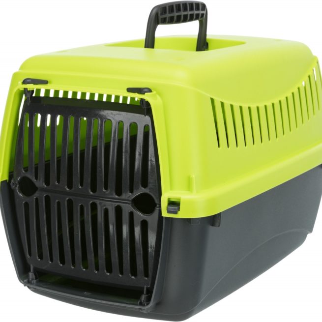 Cușcă Capri transport animale XXS:26x25x39cm verde/antracit