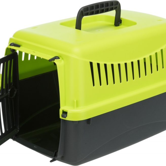 Cușcă Capri transport animale XXS:26x25x39cm verde/antracit