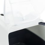 Litiera cu Acoperis Vico 40x40x56 cm Gri/Alb 40341