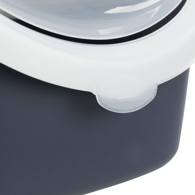 Litiera cu Acoperis Vico 40x40x56 cm Gri/Alb 40341