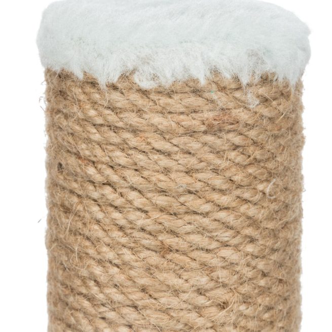 Sisal Junior Plat cu Stalp, H 42 cm, Diam. 30 cm, Menta, 42932