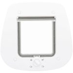 Ușă batantă 4Way 27x26cm pentru ușă din sticlă