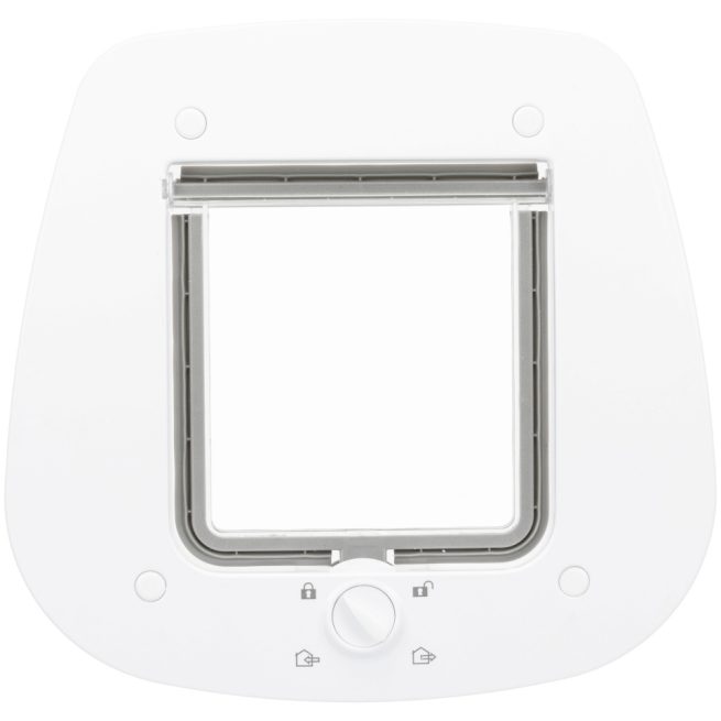 Ușă batantă 4Way 27x26cm pentru ușă din sticlă