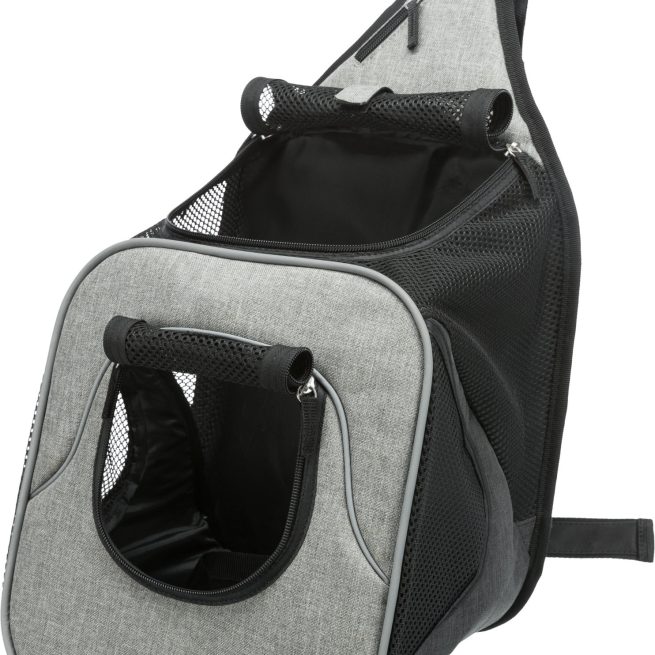 Geanta Transport Savina 30x33x26 cm Negru/Gri 28941