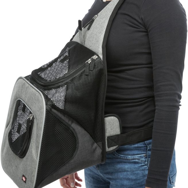 Geanta Transport Savina 30x33x26 cm Negru/Gri 28941