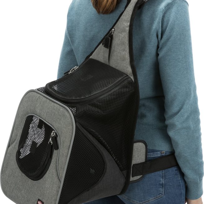 Geanta Transport Savina 30x33x26 cm Negru/Gri 28941