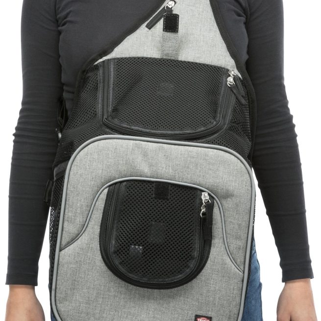 Geanta Transport Savina 30x33x26 cm Negru/Gri 28941