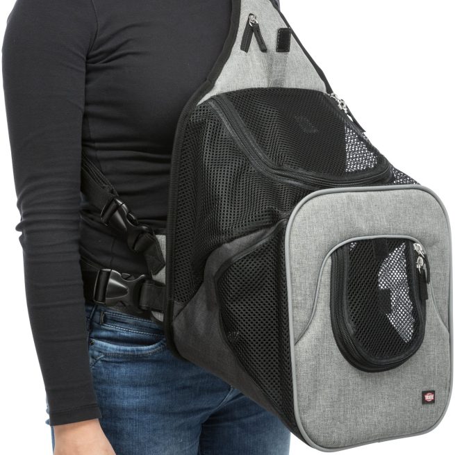 Geanta Transport Savina 30x33x26 cm Negru/Gri 28941