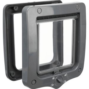 Ușă batantă 4Way 20x22 cm gri