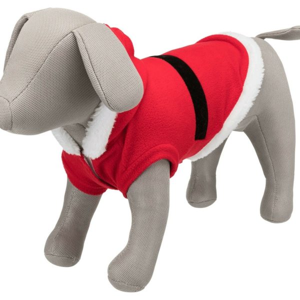 Hăinuță pentru câini Moș Crăciun S-35cm roșie.alt