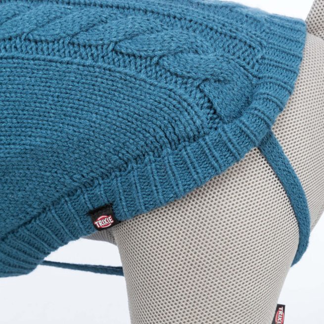 Pulover Kenton pentru Caini, S, 36 cm, Albastru, 680064