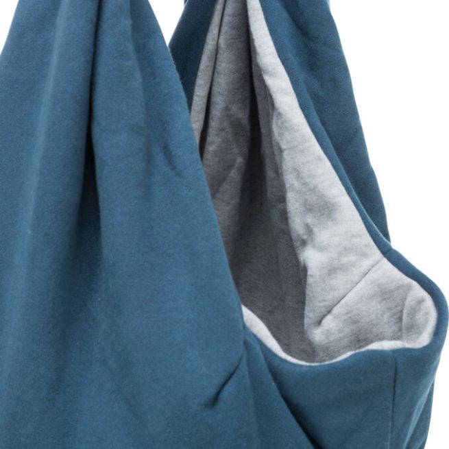 Geanta Transport Junior  22*20*60cm pana la 5kg Albastru/Gri 28947