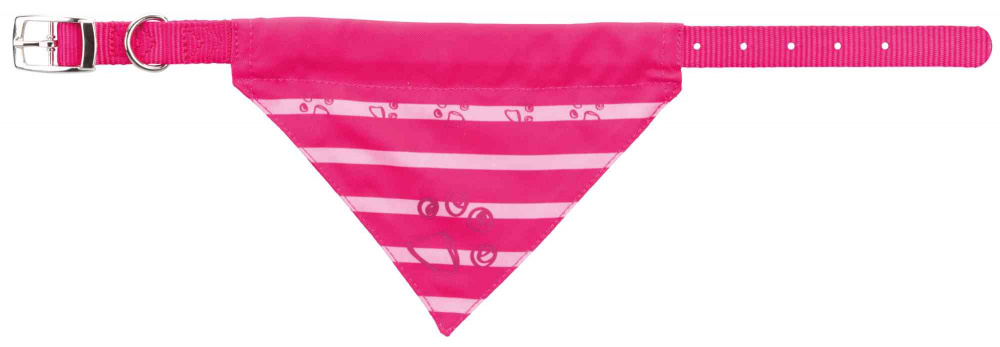 Zgarda cu Esarfa 19-24 cm/10 mm, Fucsia, 30910