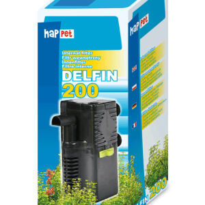 Filtru Intern Happet Delfin 200 pentru Acvariu Pana La 50 l/180 l/h/ 3 W, F102