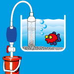 Aspirator Happet cu Pompa Si Supapa pentru Acvariu, 1,5 M, A303