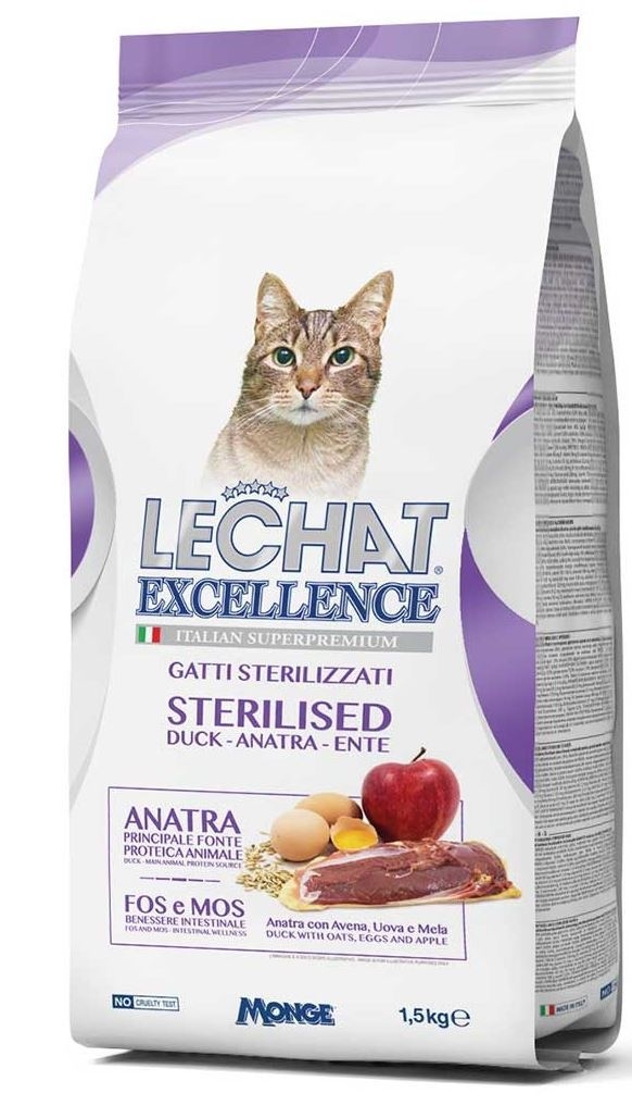 Lechat excelence, 1.5 kg, Steril, Rata