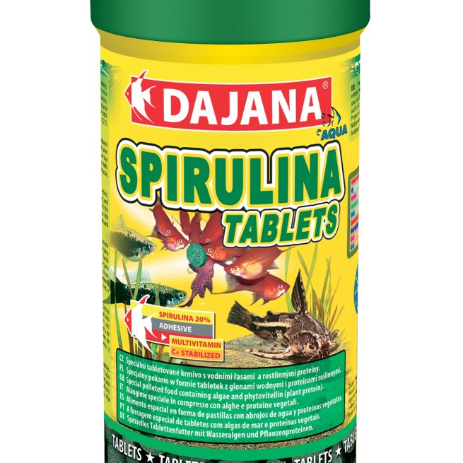 Tablete de Spirulina, 250 ml, DP053B
