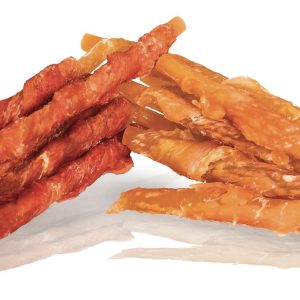 Carne de pui și rață pe băț cu morcov 250g