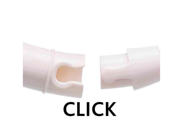 Zgardă/Led XS-XL 70 cm/10 mm portocalie încărcare USB