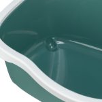 Litieră Davio cu ramă înaltă 56×26×39cm vernil