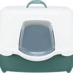 Litieră Davio cu filtru carbon și capac 56×39×39cm vernil