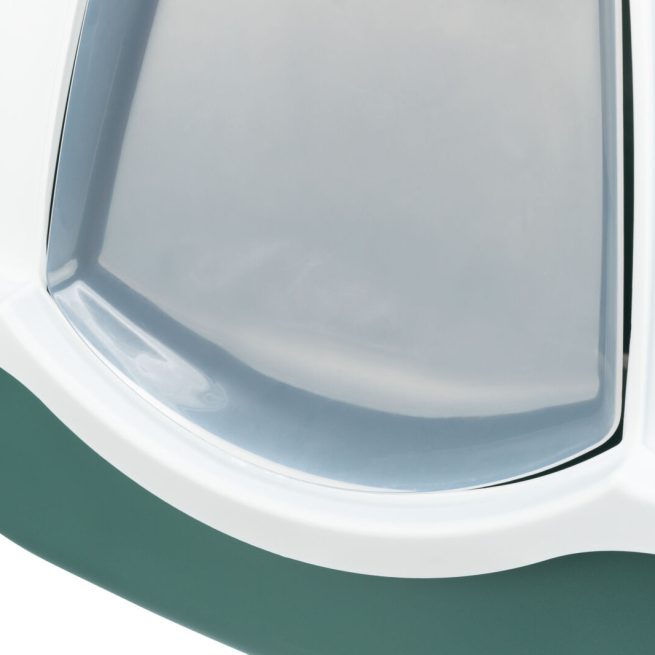 Litieră Davio cu filtru carbon și capac 56×39×39cm vernil