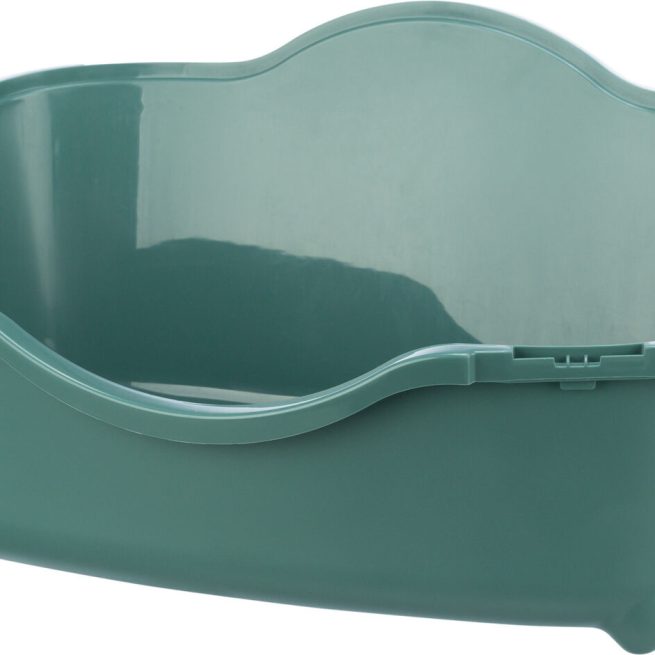 Litieră Davio cu filtru carbon și capac 56×39×39cm vernil