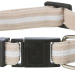 Zgardă pentru pisici elastică multicoloră cu clopoțel