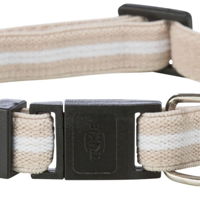 Zgardă pentru pisici elastică multicoloră cu clopoțel