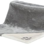 Șezlong pe calorifer pluș 45x24x31cm gri