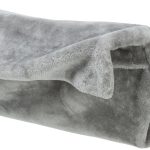 Șezlong pe calorifer pluș 45x24x31cm gri