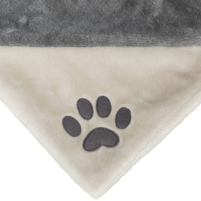 Șezlong pe calorifer pluș 45x24x31cm gri