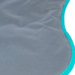 Pat camping pentru câini 69×20×69cm gri 28215