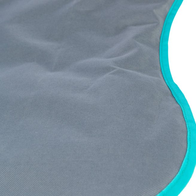 Pat camping pentru câini 69×20×69cm gri 28215