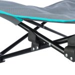 Pat camping pentru câini 69×20×69cm gri 28215