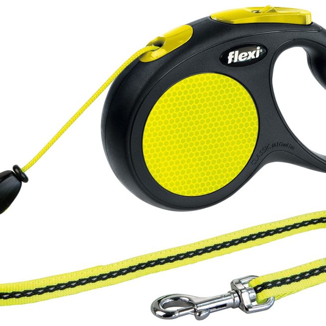 Lesa Flexi New Classic Neon cu Snur M 5 m Neon 20 kg 20912