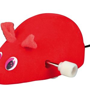 Jucarie Pisici-Soarece cu Cheita 7 cm 4092