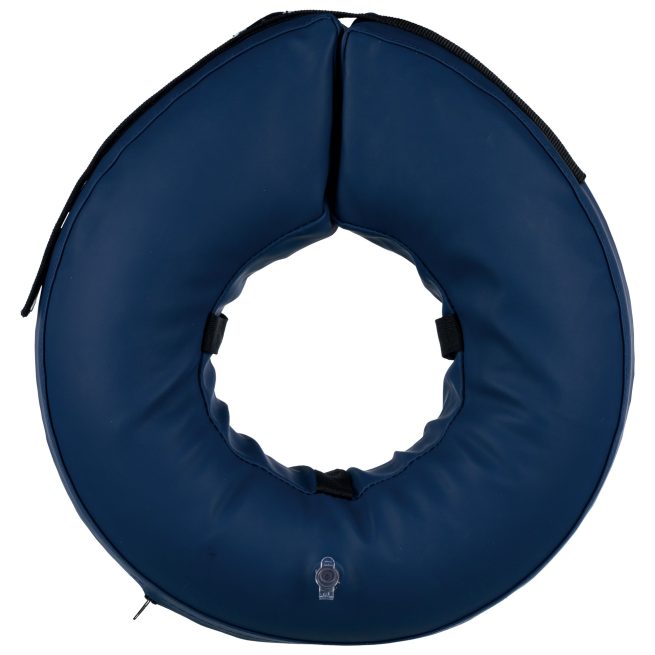 Guler protector gonflabil S-M 32-40 cm albastru