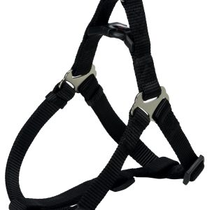 Ham Premium One Touch, XS-S: 30-40 cm/10 mm, Negru 204301