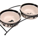 Set castroane ceramice în suport metalic 0.6 l/15cm
