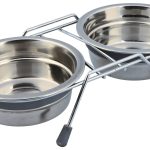 Castron Inox Dublu 2x0.45 l/13 cm cu Suport 25231